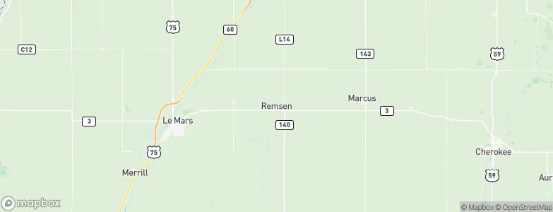 Remsen, United States Map
