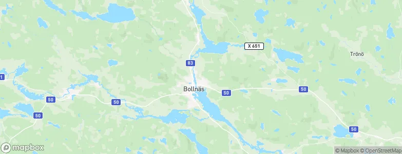 Ren, Sweden Map