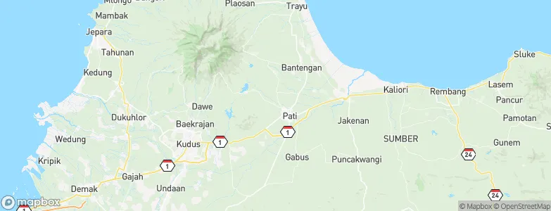 Rendole, Indonesia Map