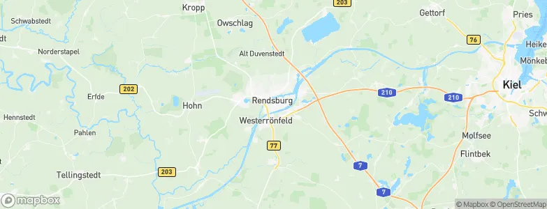 Rendsburg, Germany Map