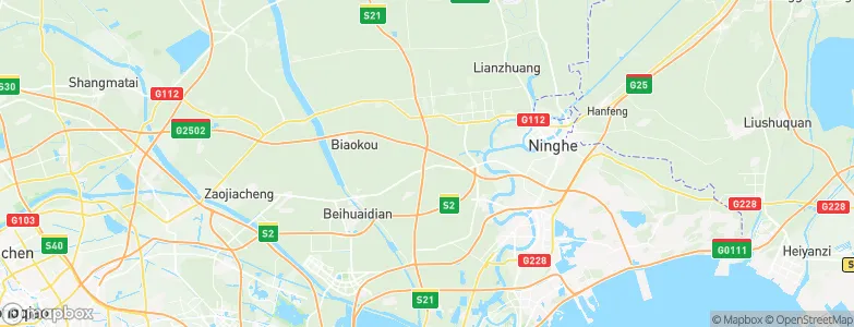Renfengzhuang, China Map