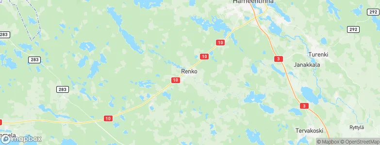 Renko, Finland Map