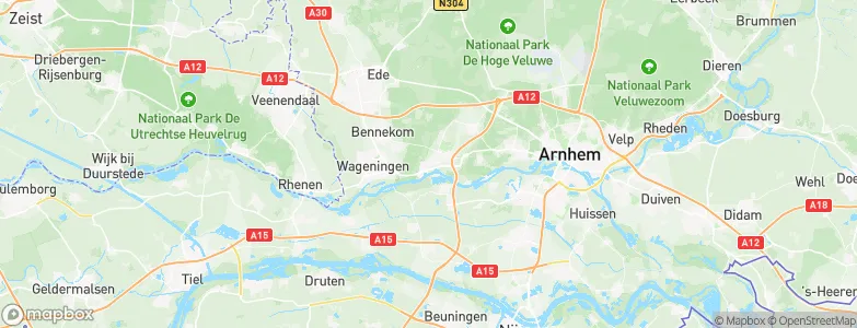Renkum, Netherlands Map
