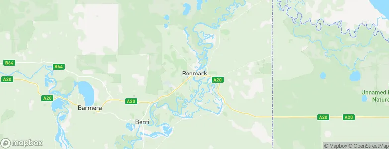 Renmark, Australia Map