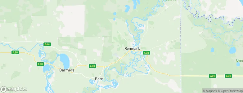 Renmark West, Australia Map