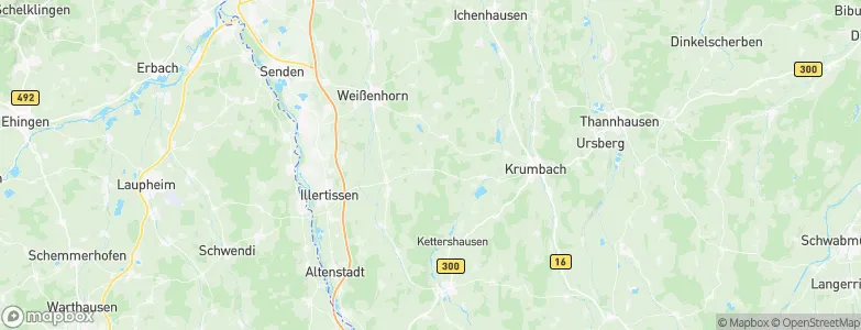 Rennertshofen, Germany Map
