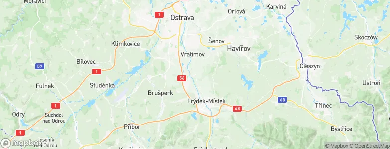 Řepiště, Czechia Map