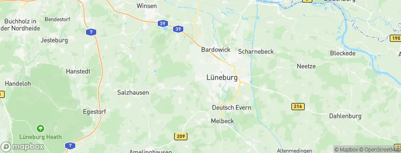 Reppenstedt, Germany Map