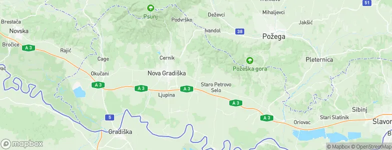 Rešetari, Croatia Map