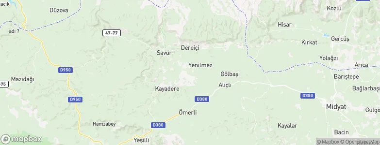 Reshidi, Turkey Map