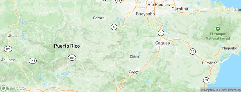 Residencial Manuel Martorell, Puerto Rico Map