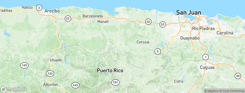 Residencial Riverdo Tomas M Sorrolla, Puerto Rico Map
