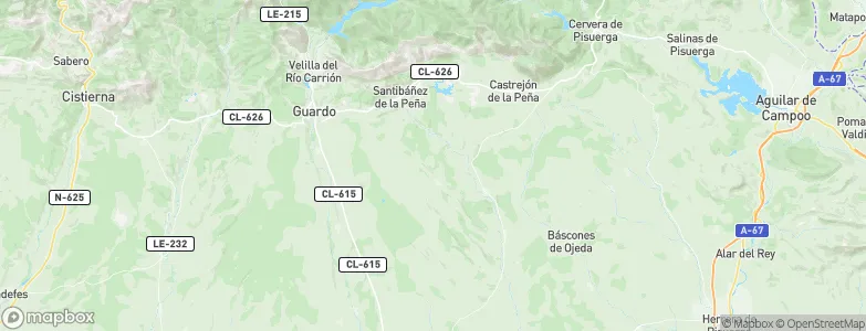 Respenda de la Peña, Spain Map