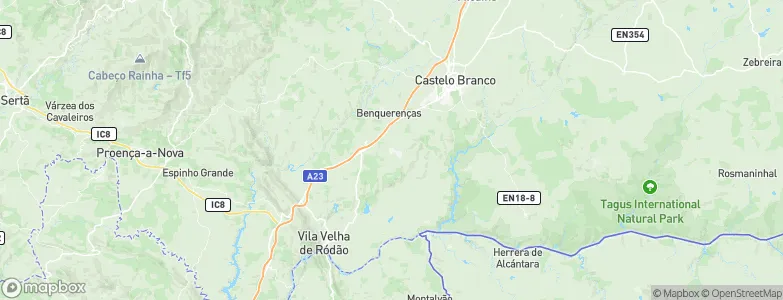 Retaxo, Portugal Map
