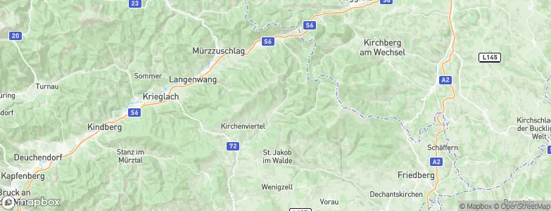 Rettenegg, Austria Map