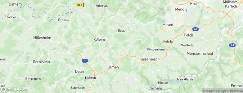 Retterath, Germany Map