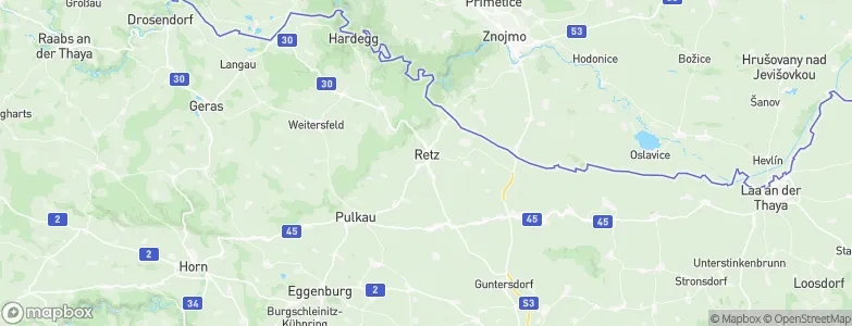 Retz, Austria Map