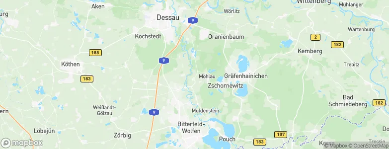Retzau, Germany Map