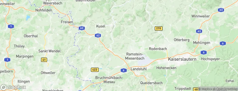 Reuschbach, Germany Map