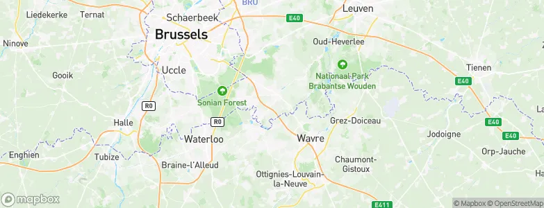 Reutenbeek, Belgium Map