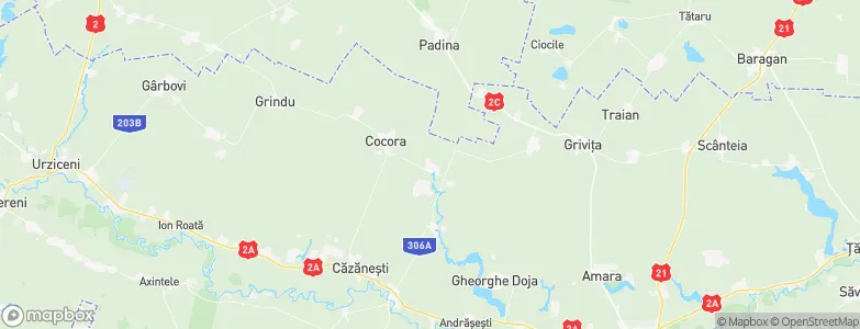 Reviga, Romania Map
