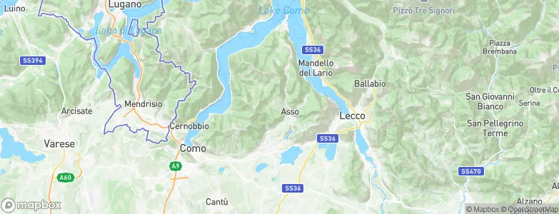 Rezzago, Italy Map