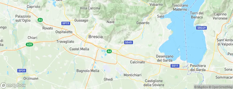 Rezzato, Italy Map