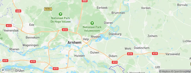 Rheden, Netherlands Map