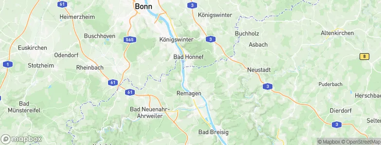 Rheinbreitbach, Germany Map