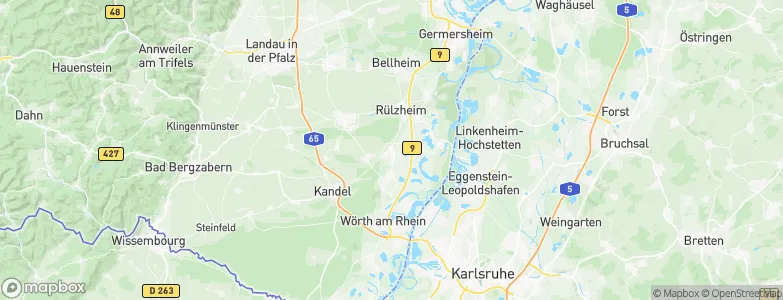 Rheinzabern, Germany Map