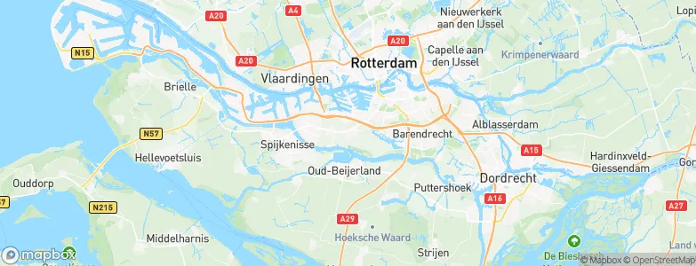 Rhoon, Netherlands Map
