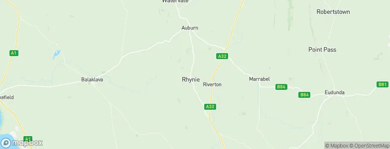 Rhynie, Australia Map