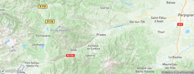 Ria-Sirach, France Map