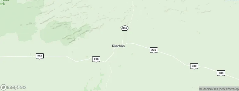 Riachão, Brazil Map