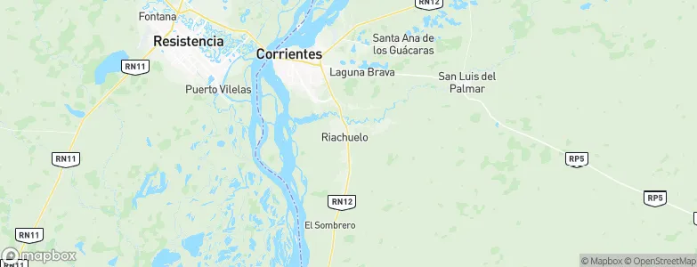Riachuelo, Argentina Map