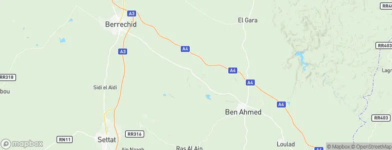 Riah, Morocco Map