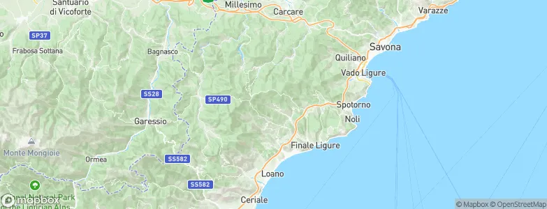 Rialto, Italy Map