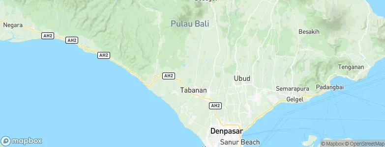 Riang Tengah, Indonesia Map