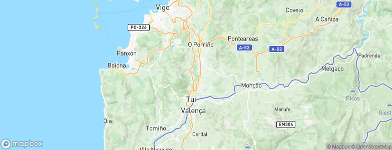 Ribadelouro, Spain Map