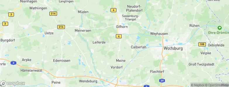 Ribbesbüttel, Germany Map