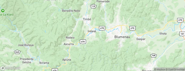 Ribeirão das Pedras, Brazil Map