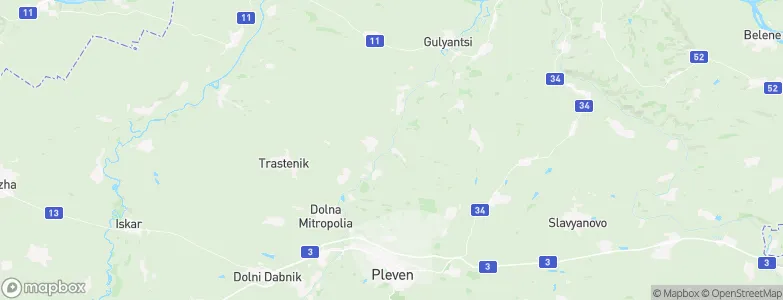 Riben, Bulgaria Map