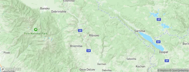 Ribnovo, Bulgaria Map