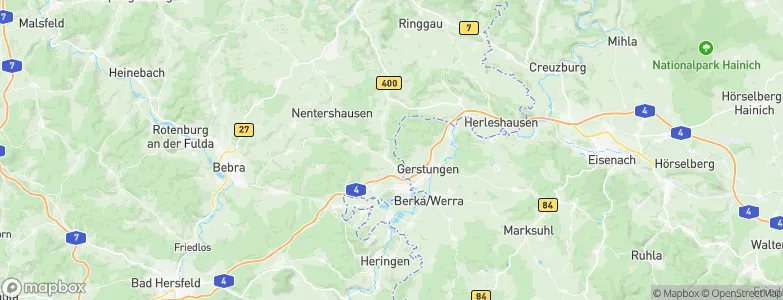 Richelsdorf, Germany Map