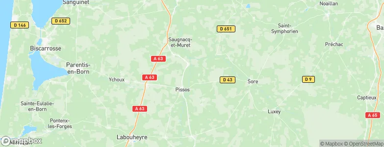 Richet, France Map