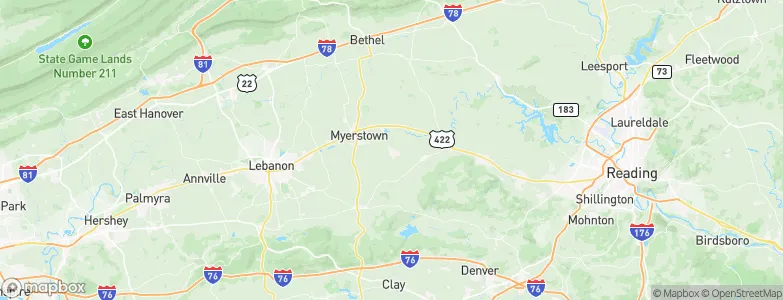Richland, United States Map