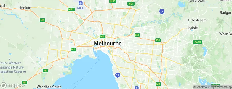 Richmond, Australia Map