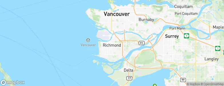 Richmond, Canada Map