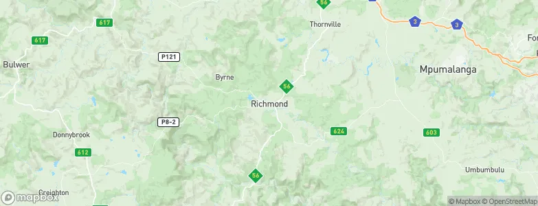 Richmond, South Africa Map
