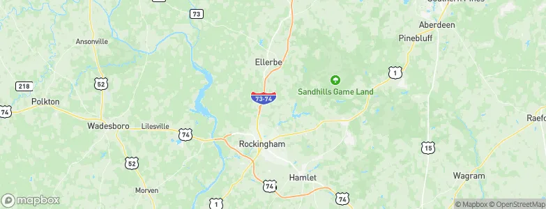 Richmond, United States Map